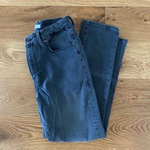 Never before worn Good American gray denim size 8/29